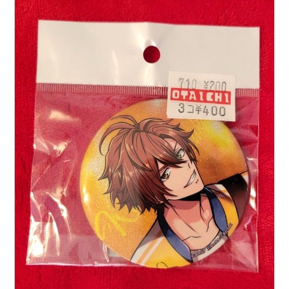 Hayasaka Kehei Can Button Pin Argonavis from Bang Dream! Aaside ARGP DeNA Bushi - Picture 1 of 4